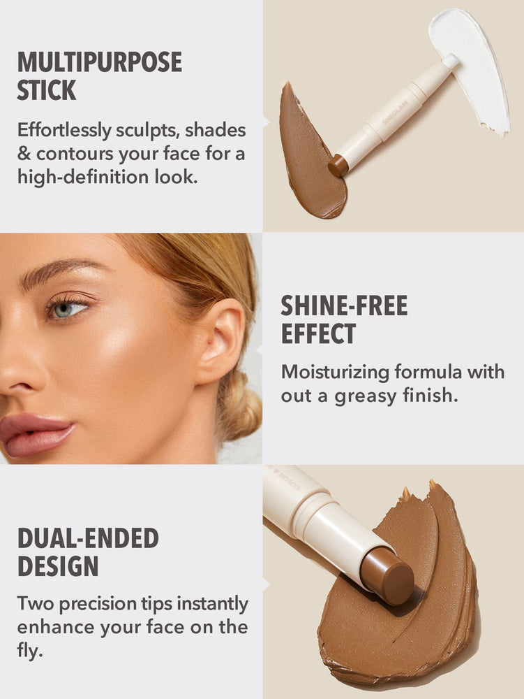 Color & Sculpt Stick – Kaffee & Gold