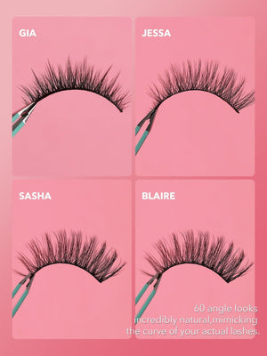 Girl Next Door Natural False Eyelashes-Sasha