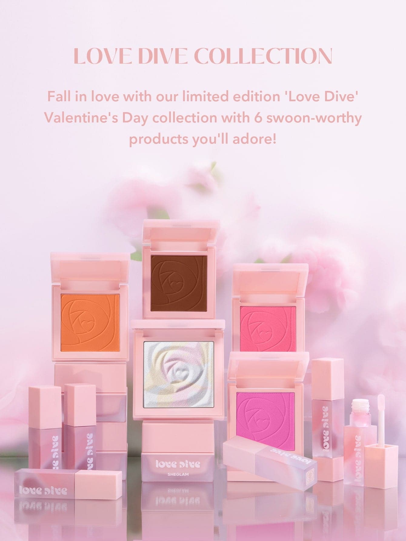 Love Dive Tender Heart Powder Blush-Dont Pink Twice