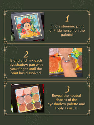 X Frida Kahlo Masterpiece Eyeshadow Palette