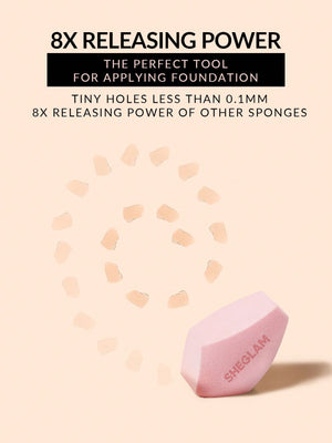 Multi-Faceted Makeup Sponge-Pink