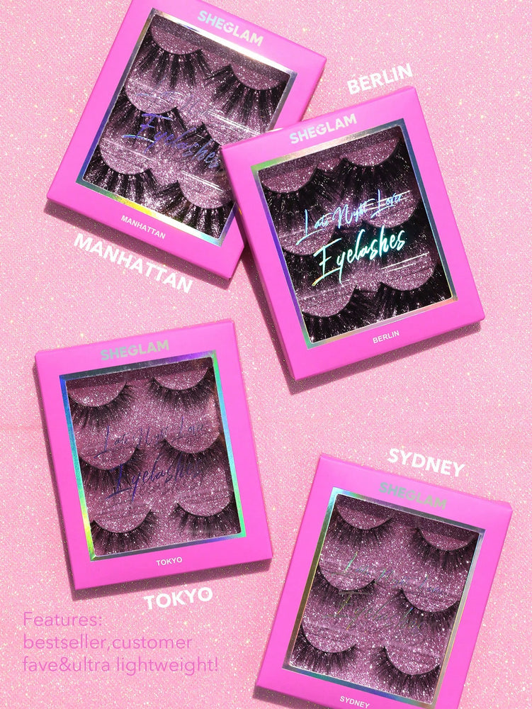 Pestañas postizas de volumen completo Late Night Lover-Sydney