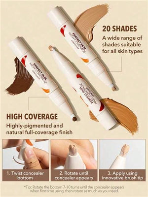 Perfect Skin High Coverage Concealer-Caramel