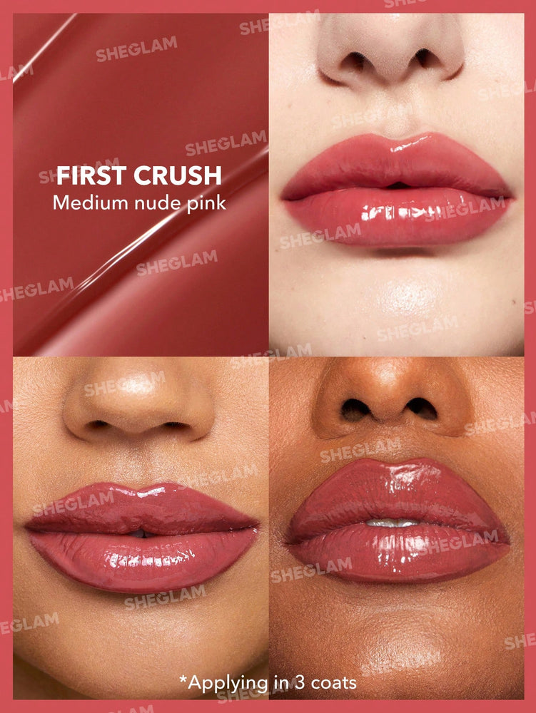 Pout-Perfect Shine Lip Plumper-First Crush