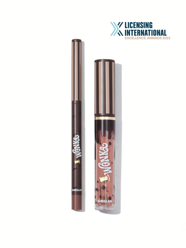 | Willy wonka Cocoa Kiss Lip Duo-Brownie Bite