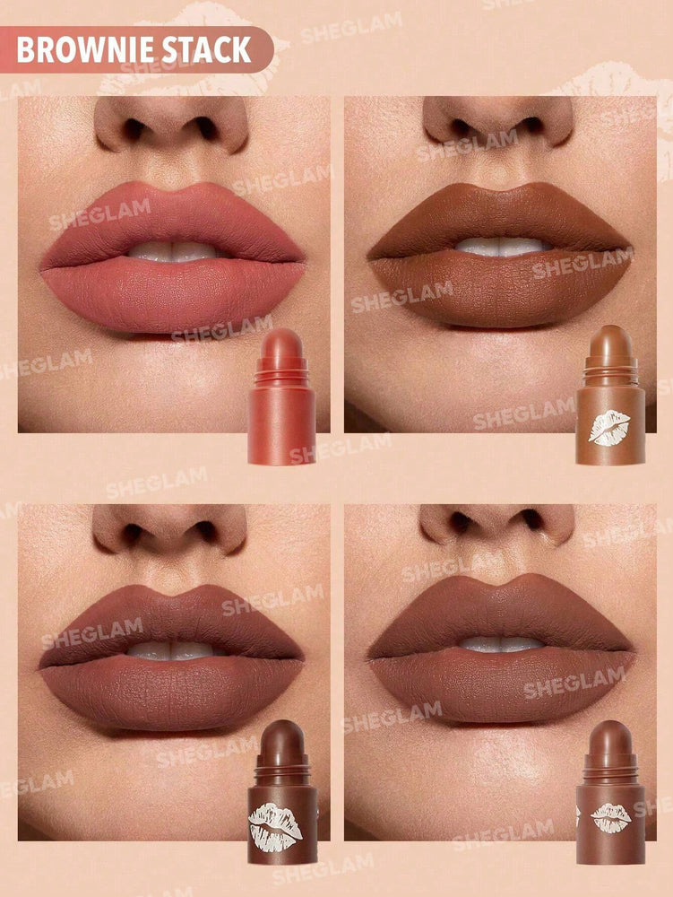 Mega Lip Stacks-brown-Brownie Stack