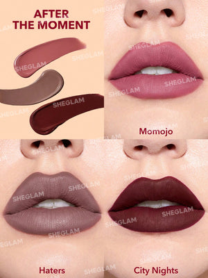 Conjunto de Batom Líquido Matte Allure Mini - After The Moment