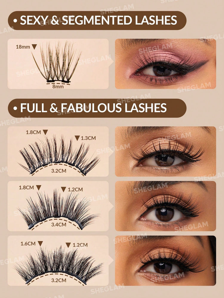 Magnetizing Eyes Full & Fabulous Lash + Juego de delineador