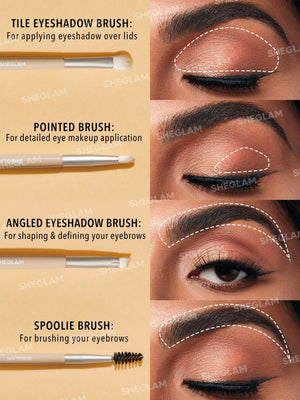 Glam 101 Eye Essentials Pinselset