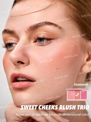 Sweet Cheeks Blush Trio Enamorado