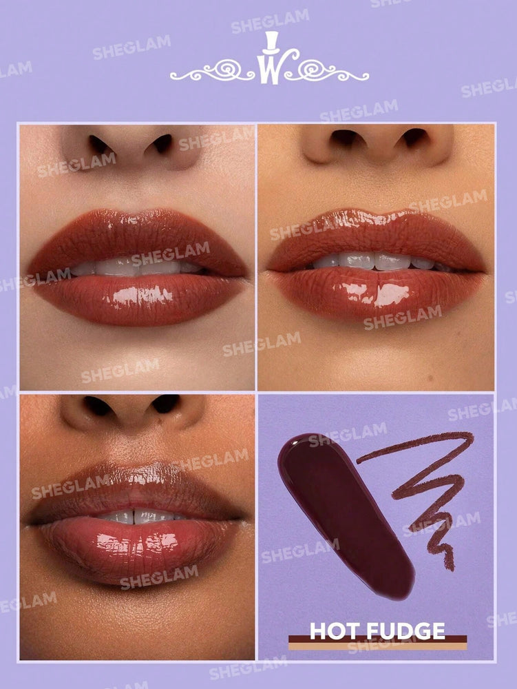 | Willy wonka Cocoa Kiss Lip Duo-Hot Fudge