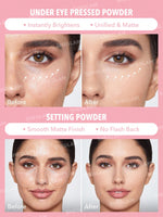 Insta-Ready Face & Under Eye Setting Powder Duo-Bubblegum