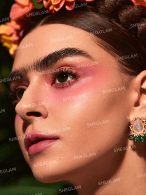 X Frida Kahlo Self Portrait Cream Blush-Flower Crown