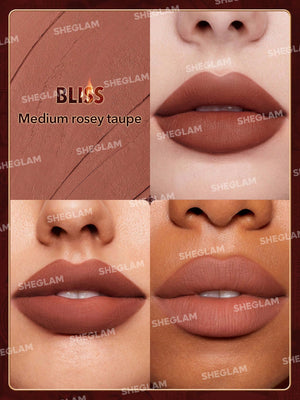 Dynamatte Boom Long-Lasting Matte Lipstick (Ember Rose Ver.)-Bliss