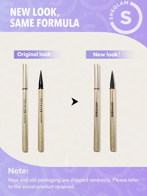 Line & Define Waterproof Vloeibare Eyeliner - Bruin