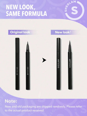 On Fleek Long Lasting Liquid Eyeliner - Sort