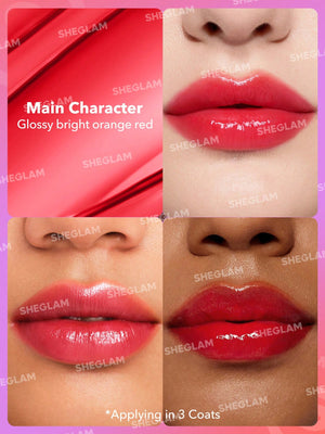 Mirror Kiss High-Shine Lipstick-Main Character