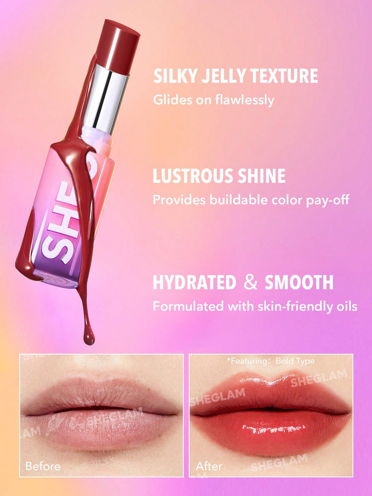 Mirror Kiss High-Shine Lipstick-Main Character