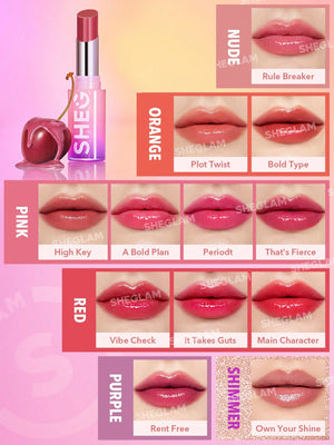 Mirror Kiss High-Shine Lipstick-Own Your Shine