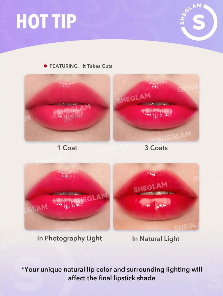 Mirror Kiss High-Shine Lipstick-Main Character