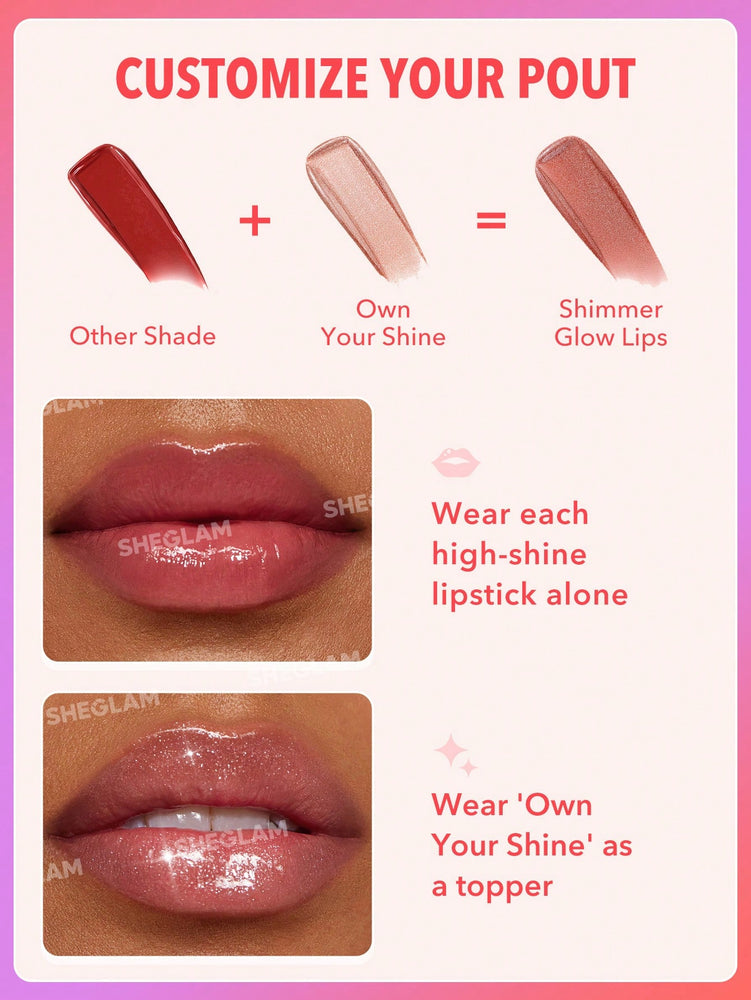 Mirror Kiss High-Shine Lipstick-High Key