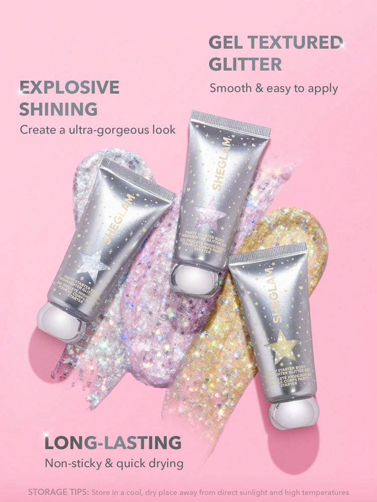 Party Starter Body Highlighter Glitter Gel-Ice Breaker