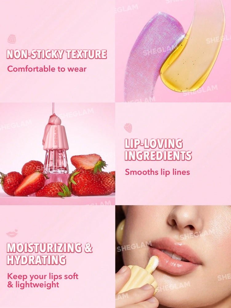 Jelly Wow Hydrating Lip Oil-Grapefruit Glow