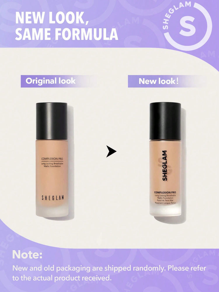 Complexion Pro Long Lasting Breathable Matte Foundation-Złoty