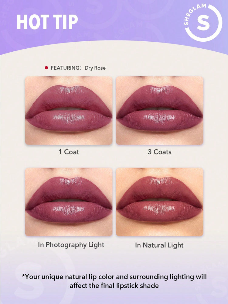 Creme Allure Lipstick - Plum Jam