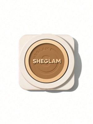 Skin-Focus High Coverage Powder Foundation-Caramel