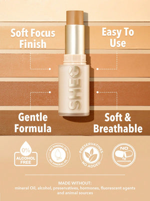 Skin Magnet High Coverage Foundation Stick-Russet