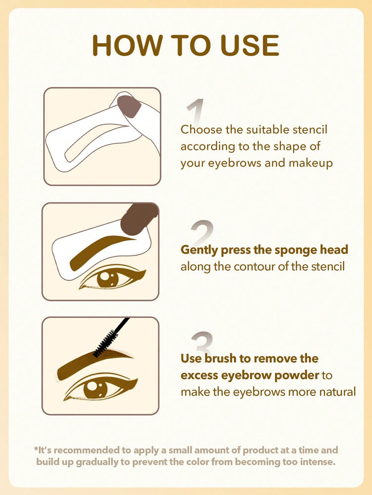 Genius Eyebrow Stamp-Chocolate