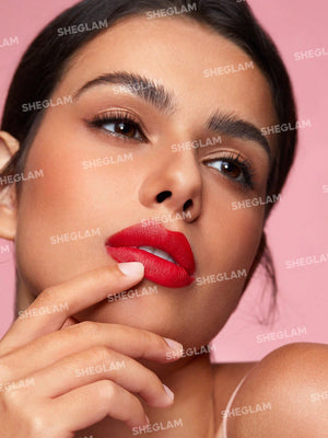 Matte Allure Lipstick-Crimson Suede