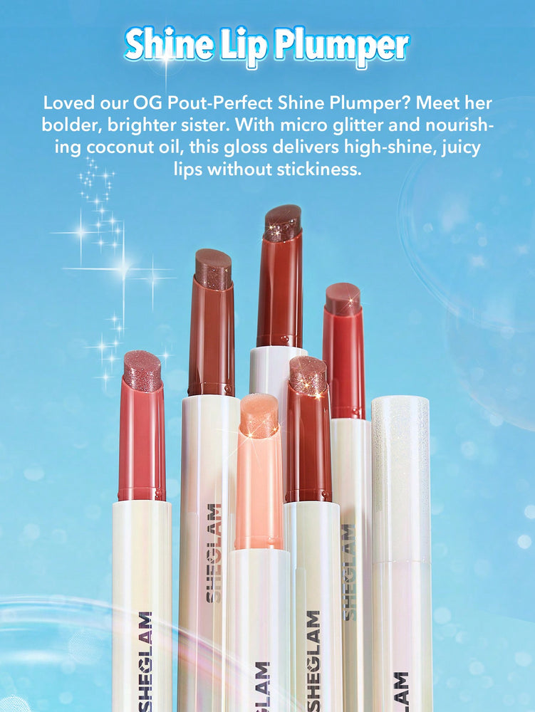 Pout-Perfect Shimmer Lip Plumper-Gold Rush