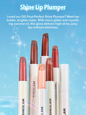 Pout-Perfect Shimmer Lip Plumper-First Crush