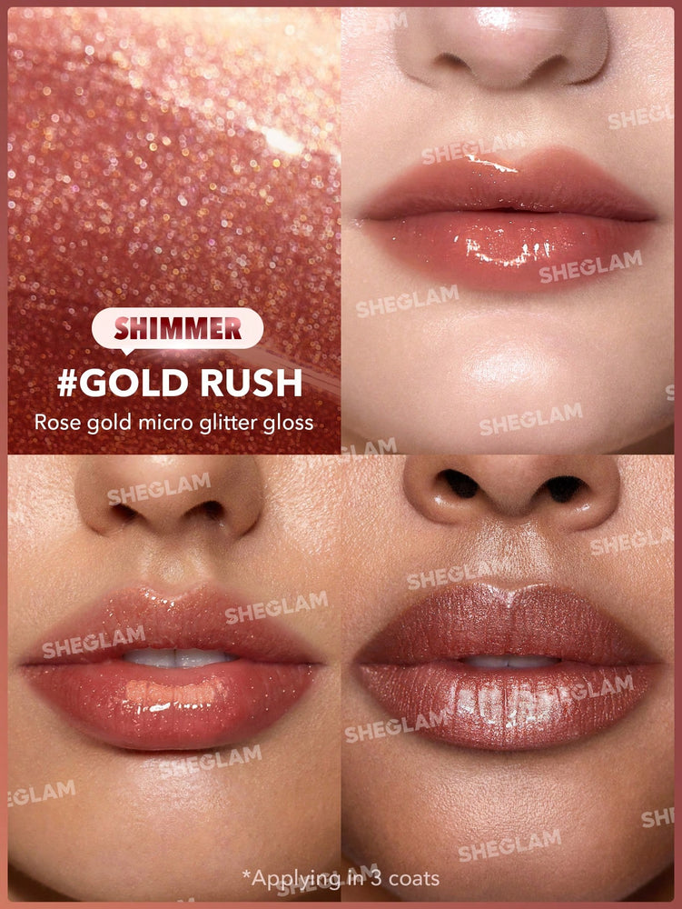 Pout-Perfect Shimmer Lip Plumper-Gold Rush