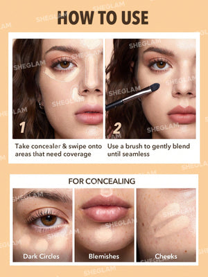 Rapid Retouch Cream Concealer-Pink Pearl