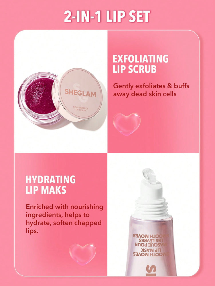 Lippenpflege-Peeling-Set