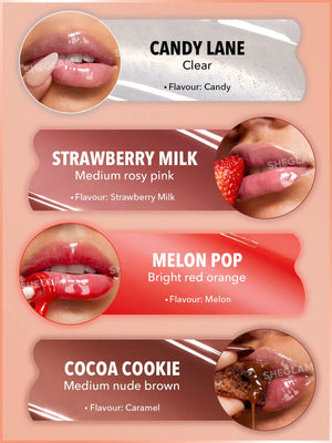 Crystal Glaze Moisturizing Lip Care-Strawberry Milk