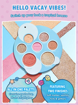 Hello Kitty｜SHEGLAM Fun In The Sun Color Palette