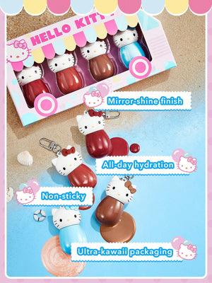 Hello Kitty｜SHEGLAM Poolside Perfection Lip Glaze Set