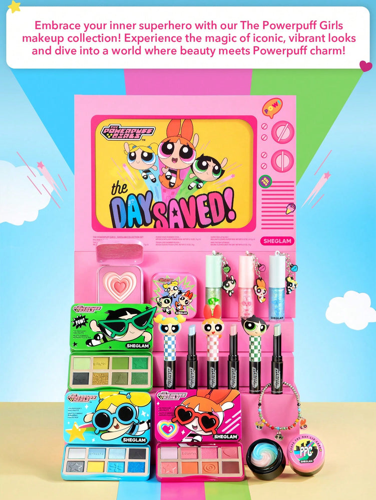 The Powerpuff Girls X SHEGLAM The Professor's Girls Palette-Toughest Fighter