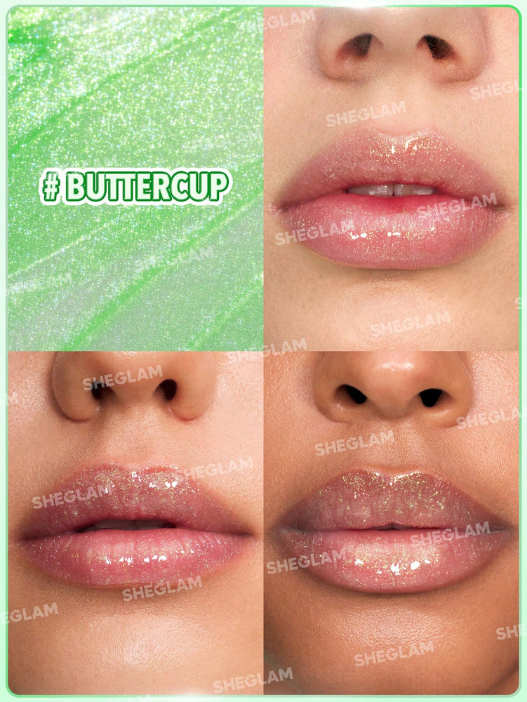 The Powerpuff Girls X SHEGLAM Super Trio Lip Gloss-Buttercup