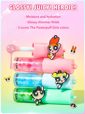 The Powerpuff Girls X SHEGLAM Lip Gloss