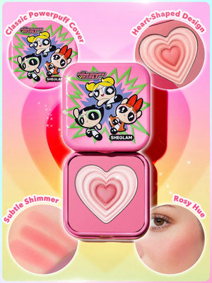 The Powerpuff Girls X SHEGLAM Tough Love Shimmer Blush-Utonium