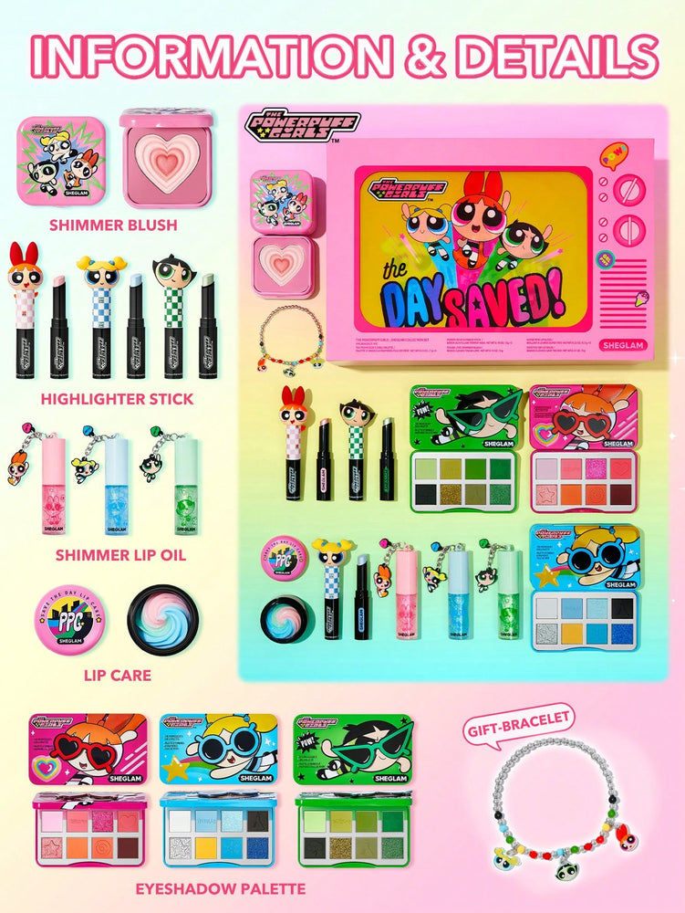 The Powerpuff Girls X SHEGLAM Collection Set