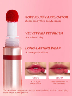 Pout Pillow Cushion Matte Liquid Lipstick-Catching Z's