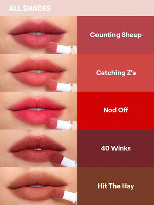 Pout Pillow Cushion Matte Liquid Lipstick-Hit The Hay